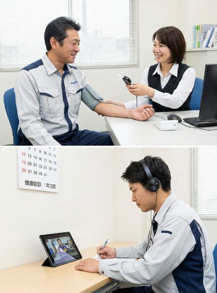 静岡県牧之原市|紙・古紙輸送ならエイチケイエムロジスティクス株式会社　『健康労務管理』